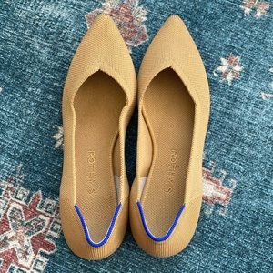 Rothy's pointed shoes